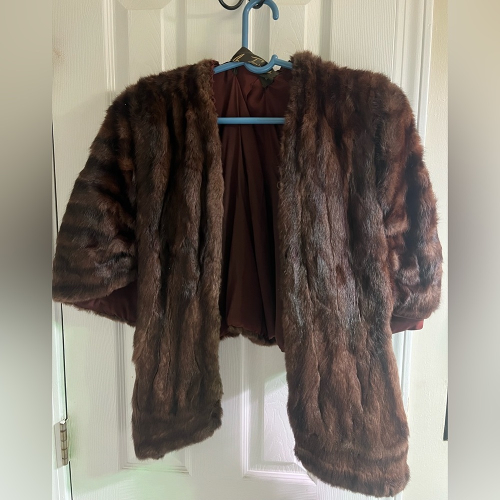 Mink Shawl